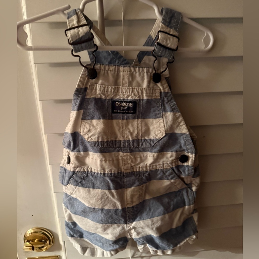 Oshkosh B’Gosh Striped Shortalls